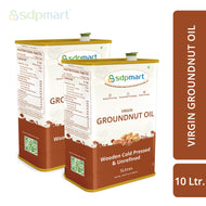 Peanut Oil (Wooden Cold pressed Virgin Groundnut Oil) - 1L, 2L, 5L Cans